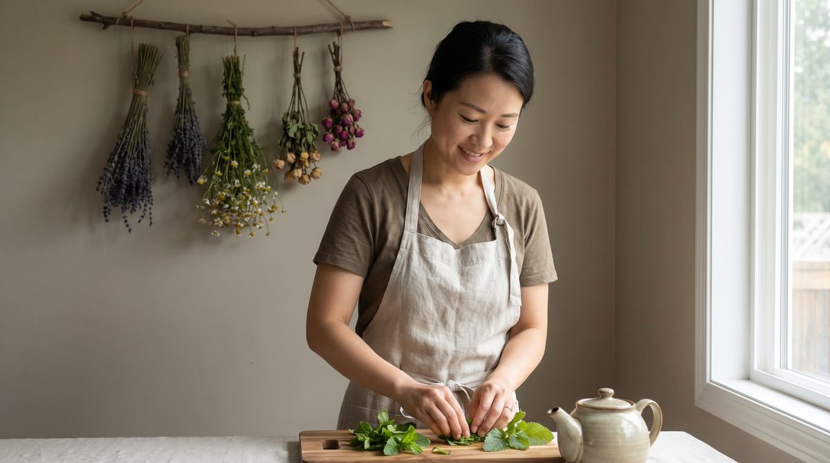 香蕉视频草本茶饮制作视频教程，女性生活技能视频分享，疗愈生活场景，0yyoa09.cn